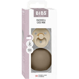 Bibs Vanilla / Dark Oak Colour Smokk Round Latex & Smokk Case Mini