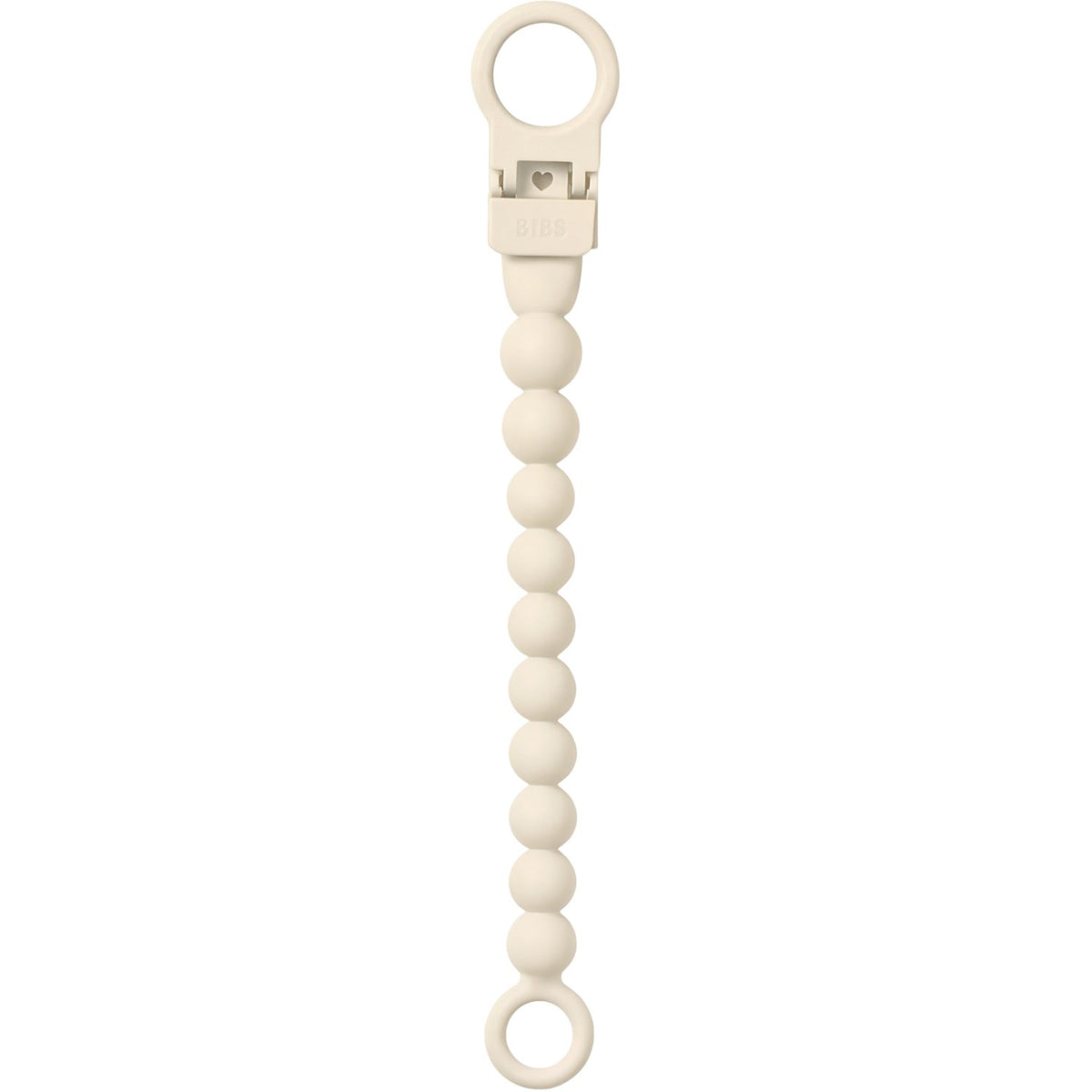 Bibs Ivory Smokk Clip Beaded