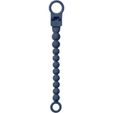 Bibs Steel Blue Smokk Clip Beaded