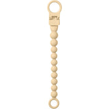 Bibs Pale Butter Smokk Clip Beaded