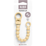 Bibs Pale Butter Smokk Clip Beaded