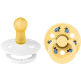 Bibs White / Pale Butter Studio Colour Smokk Beetle Mix 2 Pack Latex Round