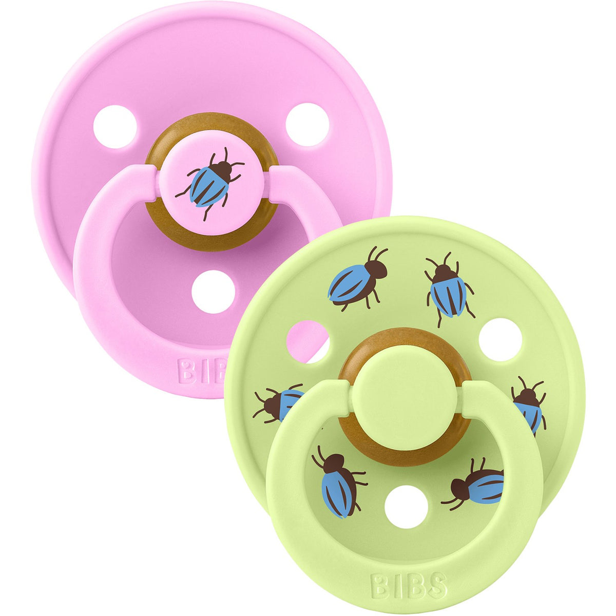 Bibs Ballet / Matcha Studio Colour Smokk Beetle Mix 2 Pack Latex Round