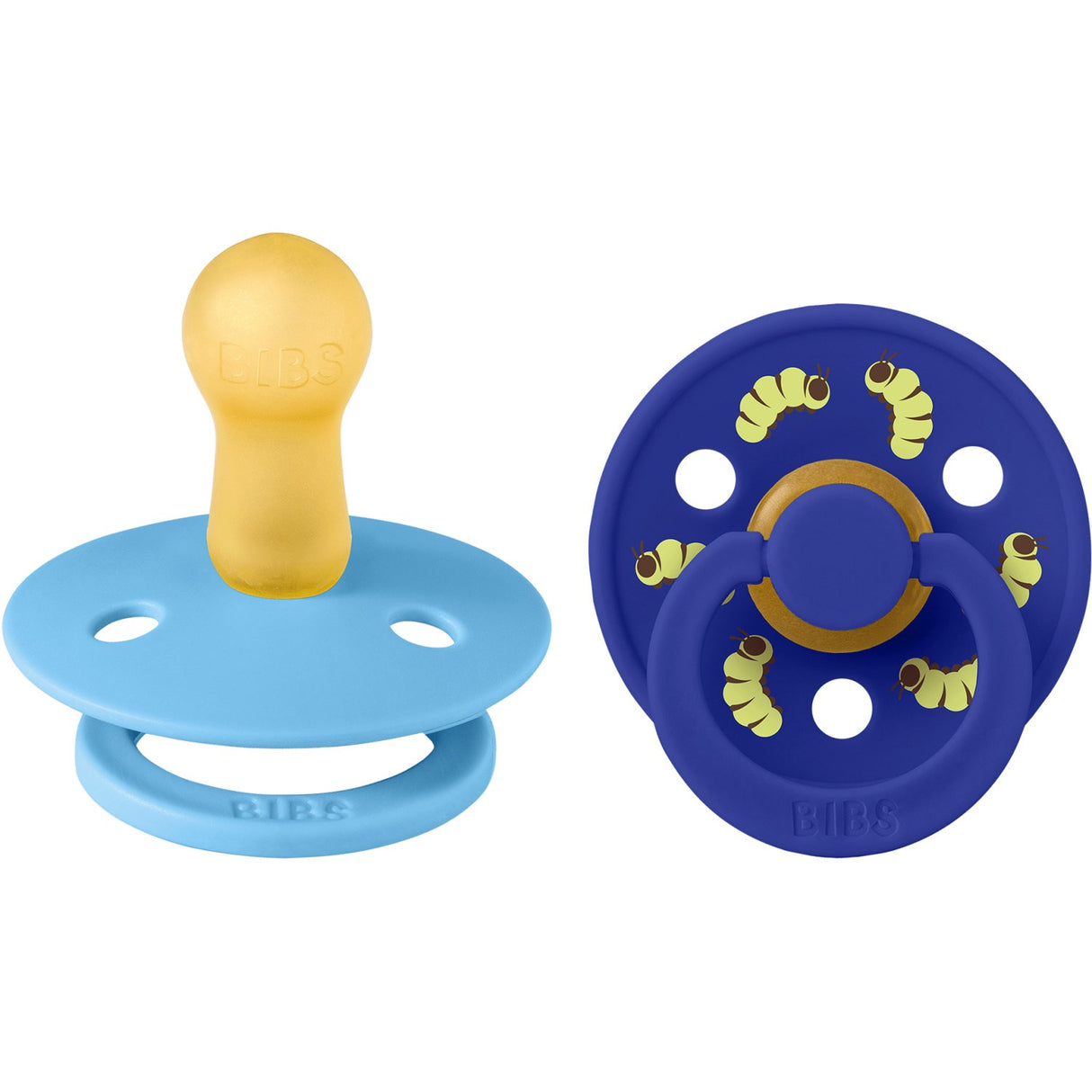 Bibs Breeze / Sonic Studio Colour Smokk Caterpillar Mix 2 Pack Latex Round