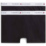 Tommy Hilfiger Black / Black-Orange 2-Pakning Bomull Trunk