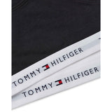 Tommy Hilfiger White / Black-Orange 2-Pakning Bomull Bralette