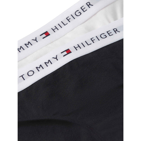 Tommy Hilfiger White / Black-Orange 2-Pakning Bomull Bikini