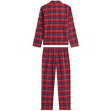 Tommy Hilfiger Check Global Stp Medium Red-Red Flannel Pj Sett