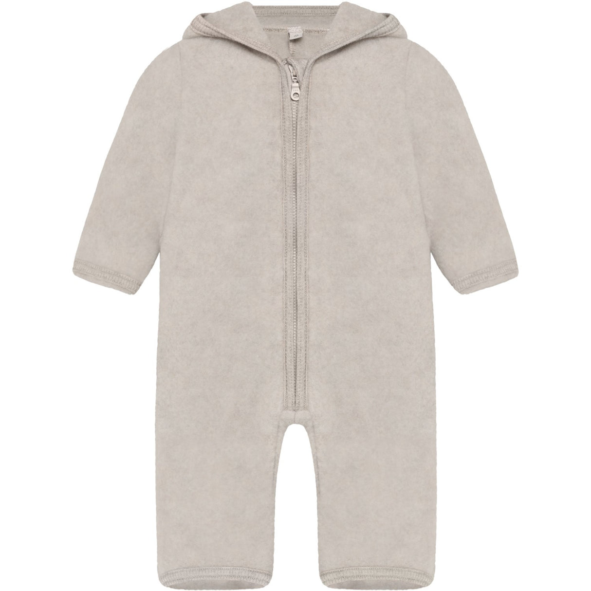 Huttelihut Camel Melange Pram Suit Ears Wool Fleece (S)
