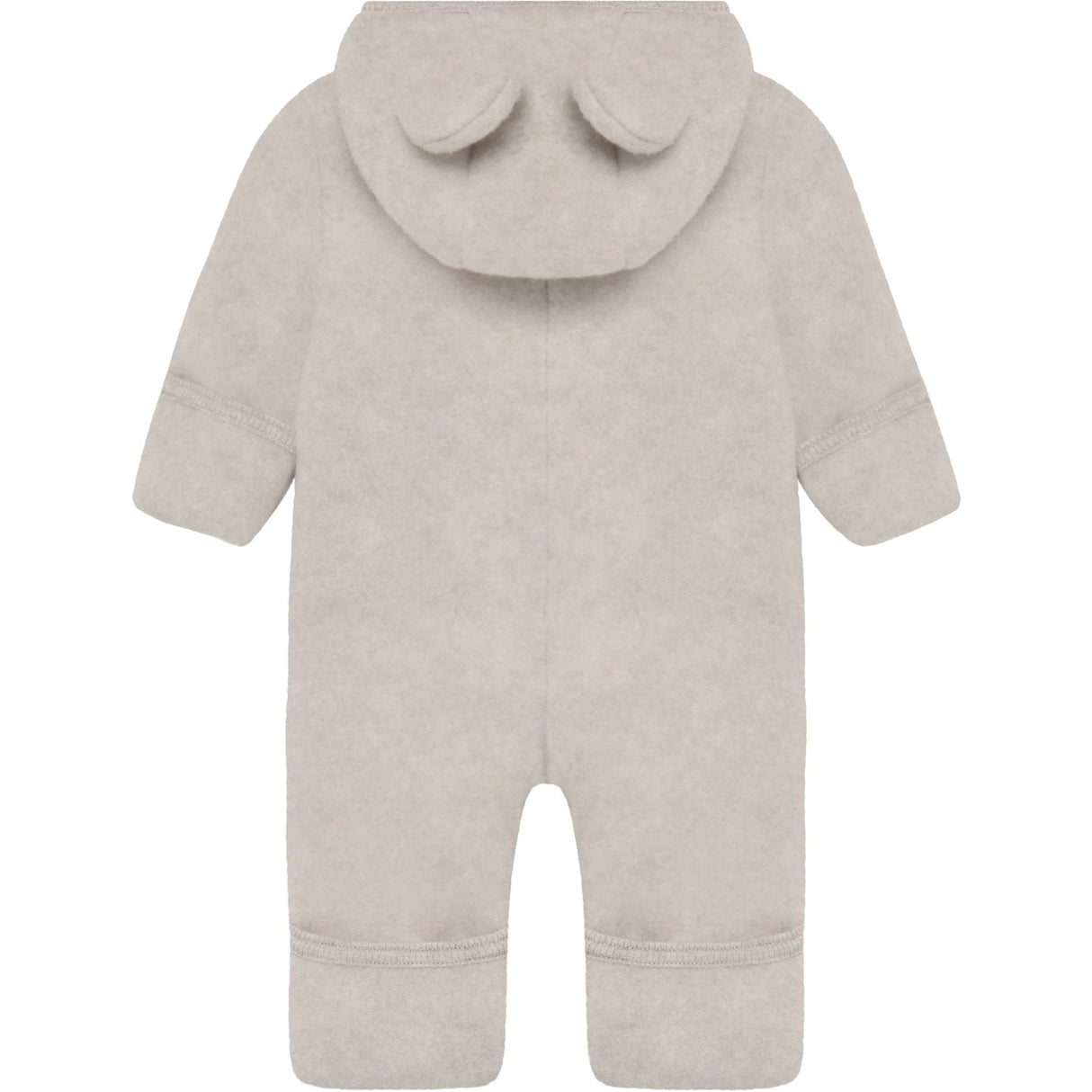 Huttelihut Camel Melange Pram Suit Ears Wool Fleece (S)