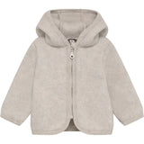 Huttelihut Camel Melange Jacket Ears Wool Fleece