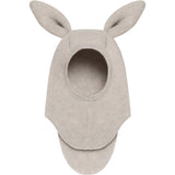 Huttelihut Camel Melange Balaclava Ears Wool Fleece