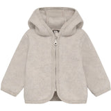 Huttelihut Camel Melange Jacket Ears Wool Fleece