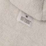 Huttelihut Camel Melange Jacket Ears Wool Fleece