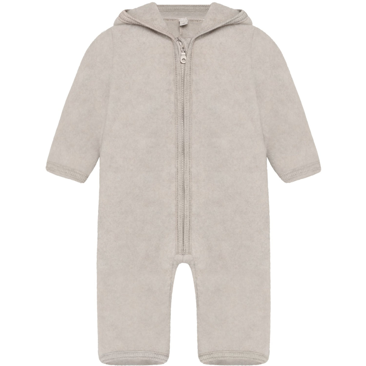 Huttelihut Camel Melange Pram Suit Ears Wool Fleece (S)