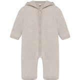 Huttelihut Camel Melange Pram Suit Ears Wool Fleece (S)