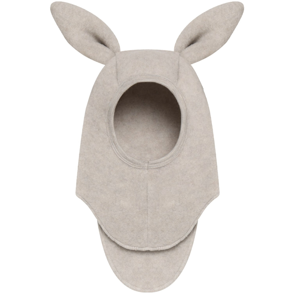 Huttelihut Camel Melange Balaclava Ears Wool Fleece