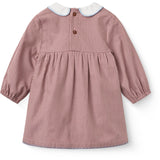 COPENHAGEN COLORS Winter Rose Check Comb. Checkered Romper Kjole M/ Halsbånd