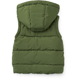 COPENHAGEN COLORS Dk. Green 2 I 1 Puffer Jakke M/ Removable Ermer