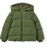 COPENHAGEN COLORS Dk. Green 2 I 1 Puffer Jakke M/ Removable Ermer