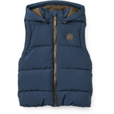 COPENHAGEN COLORS Navy 2 I 1 Puffer Jakke M/ Removable Ermer