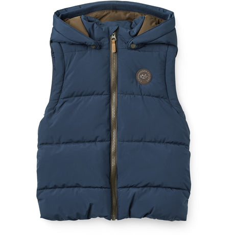 COPENHAGEN COLORS Navy 2 I 1 Puffer Jakke M/ Removable Ermer