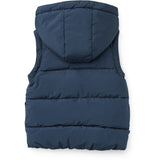 COPENHAGEN COLORS Navy 2 I 1 Puffer Jakke M/ Removable Ermer