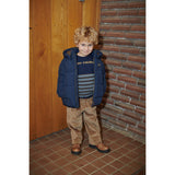 COPENHAGEN COLORS Navy 2 I 1 Puffer Jakke M/ Removable Ermer