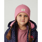 COPENHAGEN COLORS Navy Flower Aop 2 I 1 Puffer Jakke M/ Removable Ermer