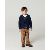 COPENHAGEN COLORS Brown Corduroy Cargo Bukser