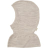COPENHAGEN COLORS Grey Mel. Lt. Strikket Merino Elefantlue Med Frill