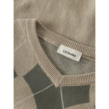Lil'Atelier White Pepper Mulled Basil Nmmronan Strikk Vest Lil
