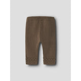 Lil'Atelier Teak Nbnnobir Loose Strikk Bukser Lil
