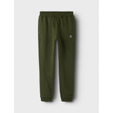 Name It Rifle Green Nkmflo Sweat Bukser Bru Noos