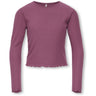 kids ONLY Grape Nectar Kognella L/S O-Neck Topp Jrs Noos