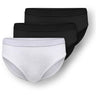 kids ONLY Super Light Grey Melange Koglola 3-Pakning Logo Underbukser Acc Noos