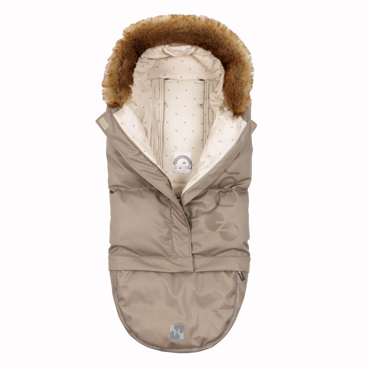Nordbaby Beige Vognpose Max Nutria