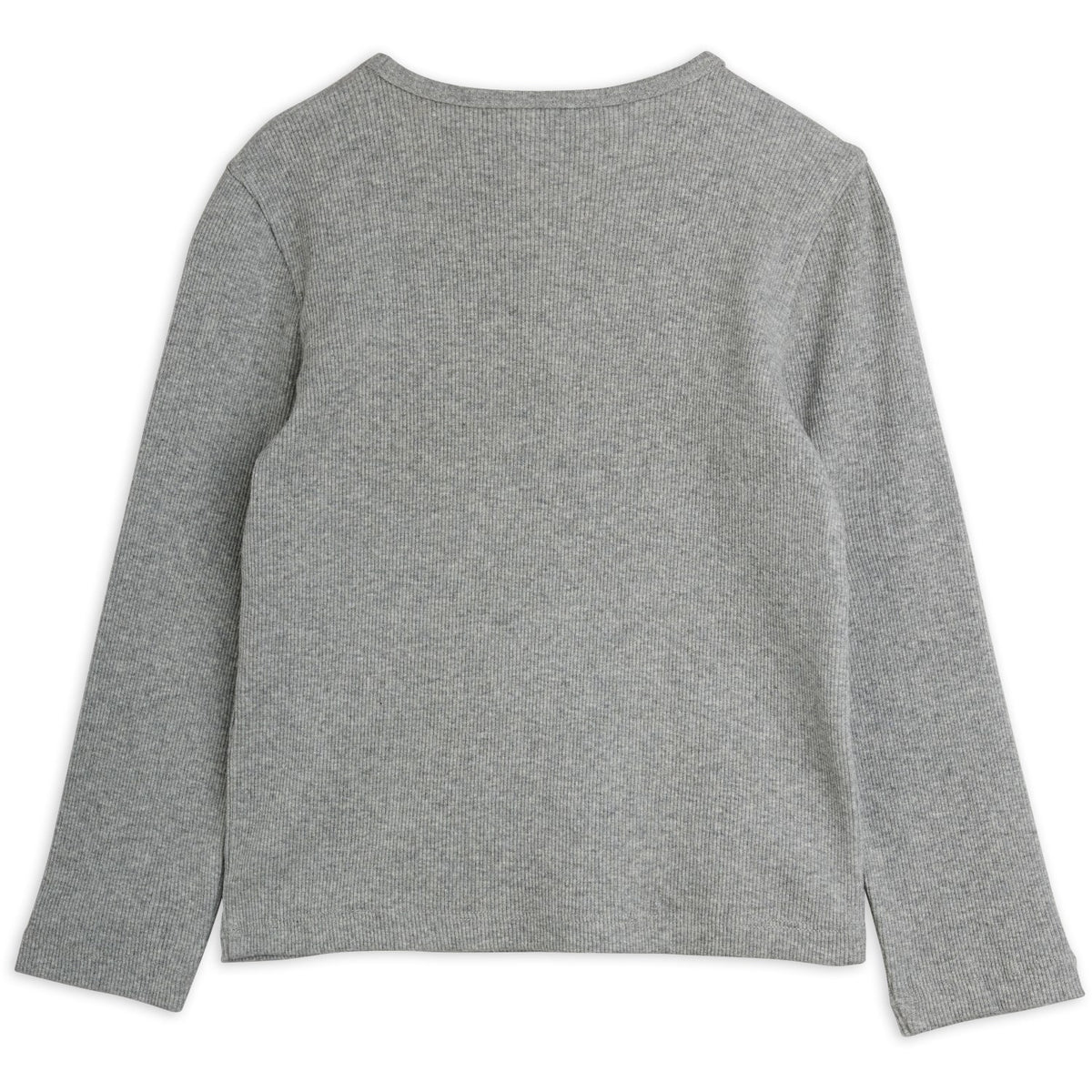 Mini Rodini Grey Melange Rabbit Application Ls Topp
