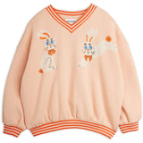 Mini Rodini Pink Rabbits Sp Collegegenser