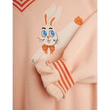Mini Rodini Pink Rabbits Sp Collegegenser