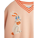Mini Rodini Pink Rabbits Sp Collegegenser
