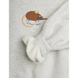 Mini Rodini Grey Melange Elephant Shrew Emb Collegegenser