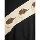 Mini Rodini Black Elephant Shrew Panel Collegegenser