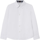 Name It Bright White Nkmnewsa Ls Skjorte Noos