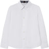 Name It Bright White Nkmnewsa Ls Skjorte Noos