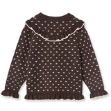 Fliink Coffee Bean / Sandshell Fame Contrast Bluse