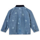 Fliink Medium Blue Aop Don Denim Skjorte