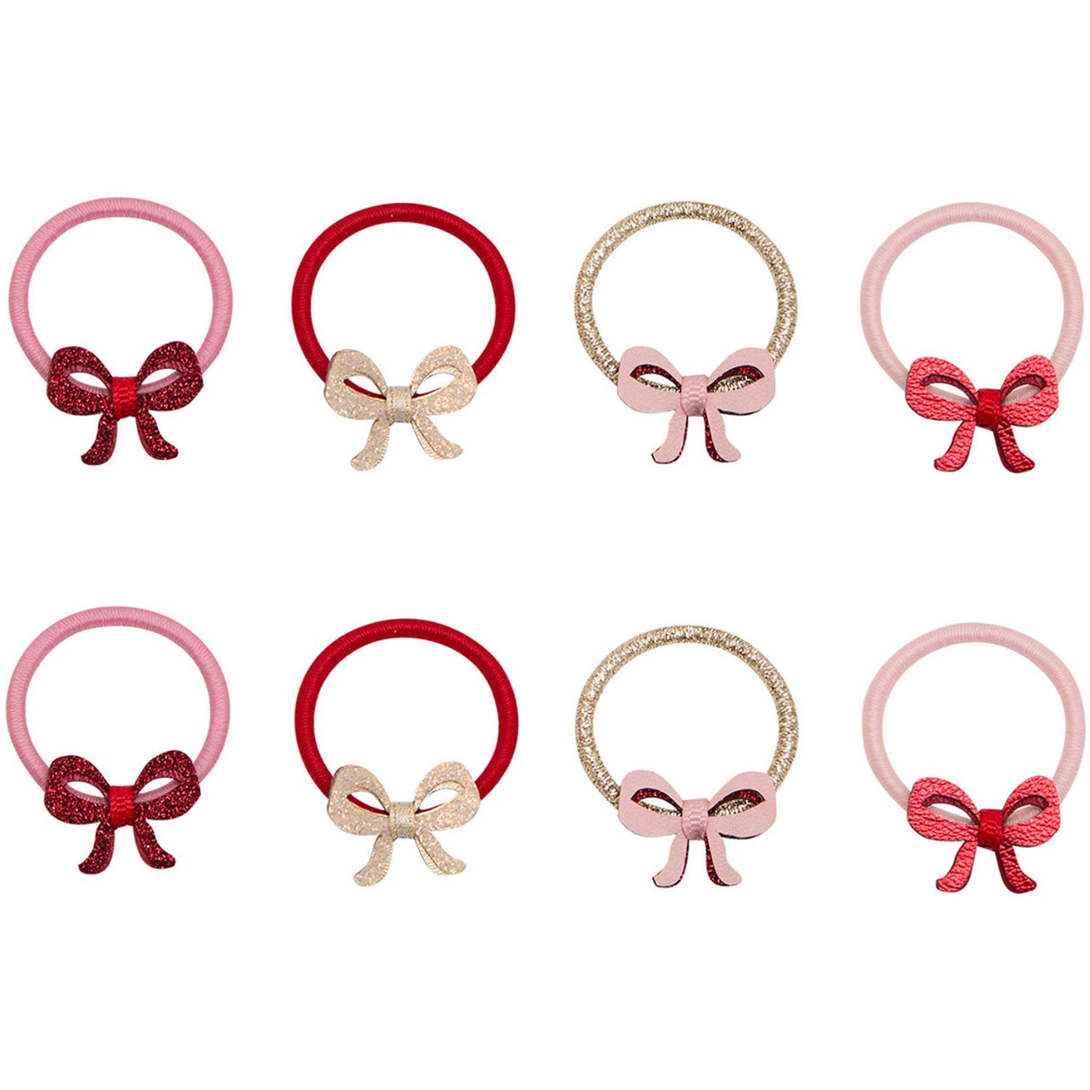 Mimi & Lula 8 Hårelastikker - Mini Cutesy Bow