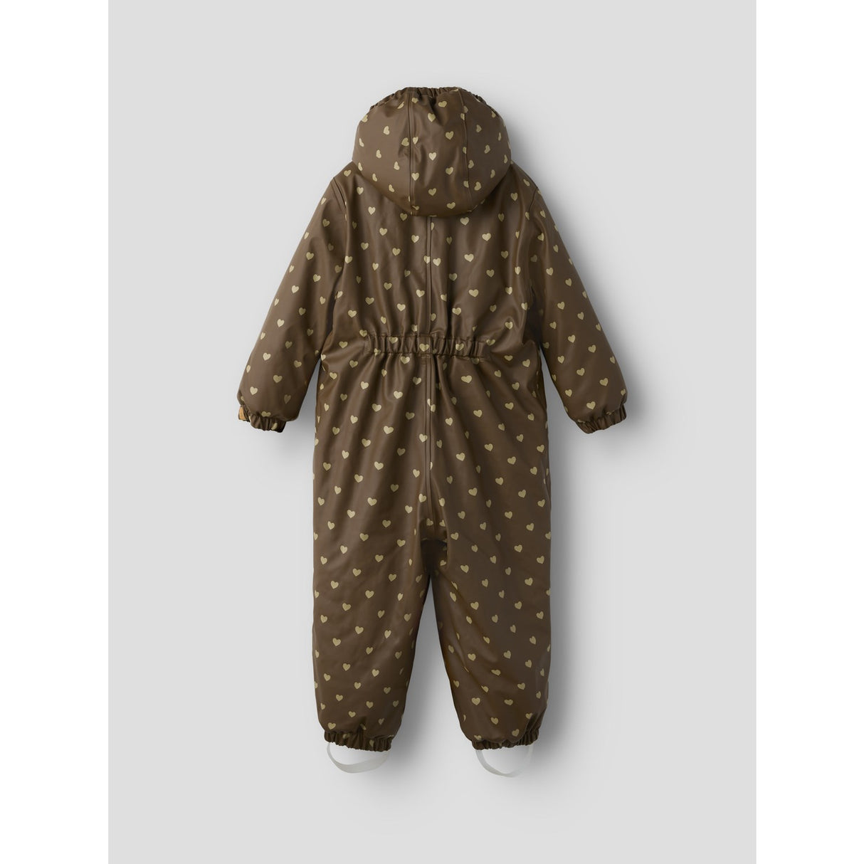 Lil'Atelier Dark Earth Hearts Nmfladry10 Pad Flydress Aop Fo Lil