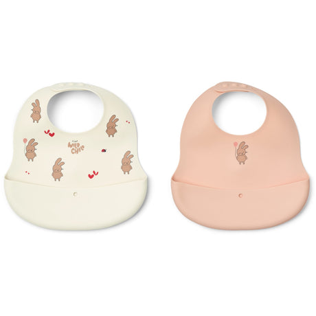 LIEWOOD Wild Child / Rosey Ember Printed Smekke 2-pack